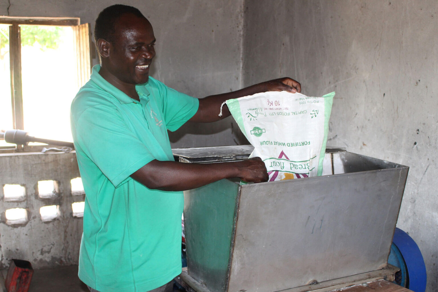 Kasiyamaliro in his HQCF factory