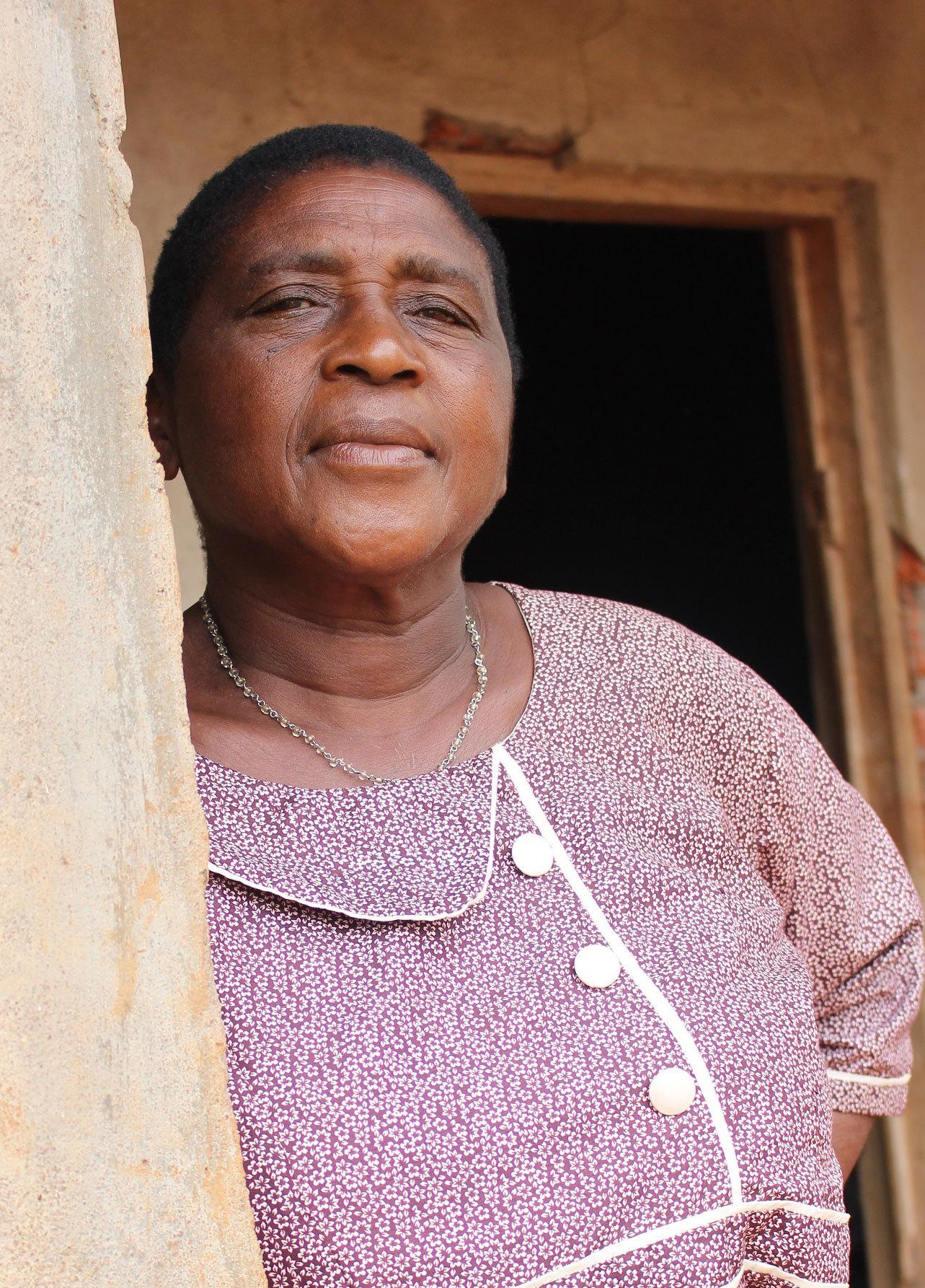 Esther Juni Chair of Mathiya Cassava Cooperative